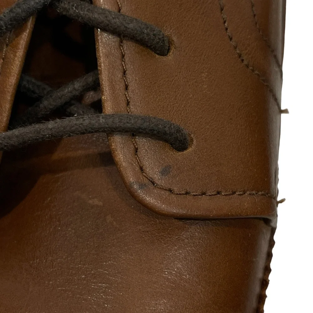 Cole Haan Grandseries Wing Tip Oxford Dress Shoe Mens 11.5 Leather Brown C31500